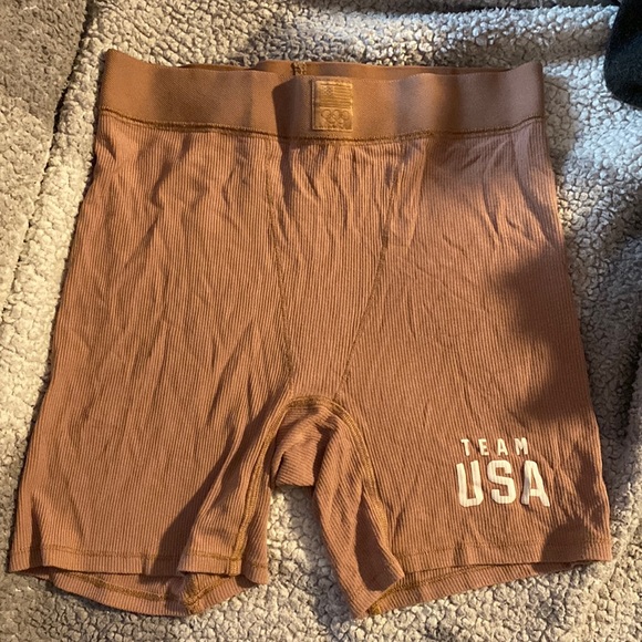 SKIMS Pants - SKIMS Team USA bike shorts